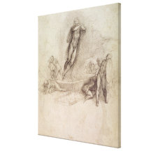 Study for an Ascension Canvas Print