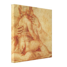 Study For Christ Child by Francesco Salviati Canvas Prints