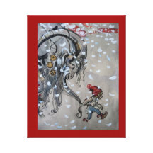 Study for Julbacken  (Yule Goat) 1911 Canvas Prints