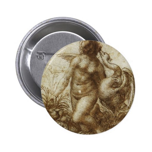 Study for the Kneeling Leda Button