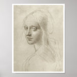 Study for the "Virgin of the Rocks", Da Vinci Posters