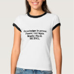 Study Hard.  Be Evil. t-shirts
