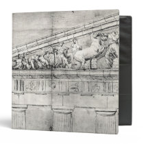 Study of a pediment from the Parthenon binders