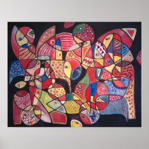 STUDY OF FISHES PRINT