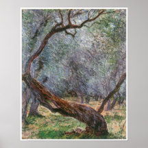 Study of Olive Trees, 1884 Posters