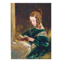 Study of Rachel Russell by Edwin Henry Landseer Art Photo