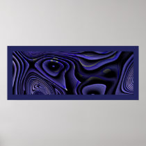 Study of Textures - Blues posters