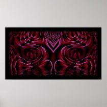 Study of Textures - Molten Reds posters