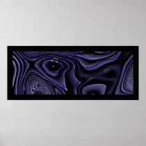 Study of Textures - Periwinkle posters