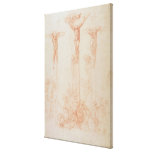 Study of Three Crosses Gallery Wrap Canvas