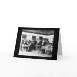 Studying Physics Hampton Institute VA 1899 Greeting Card