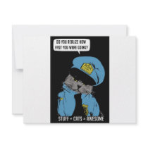 Stuff on my cat - Cop