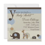 Stuffed Animal Baby Shower Invitations
