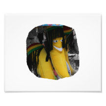 Stuffed rasta banana at fairgrounds photo