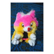 Stuffed toy photo print