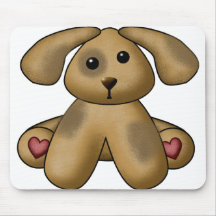 StuffedPuppy de Lura Tapis De Souris