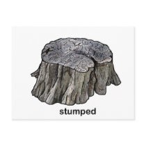 Stumped Postcards