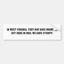 Stumpy, Stumpy, He's Our Man! Bumper Sticker