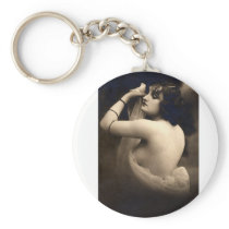 *Stunning Beauty* Vintage Woman Key Chains