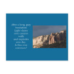Stunning canyon postcards