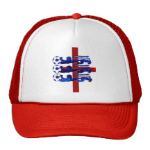 Stunning England soccer ball 3 lions gear Trucker Hats
