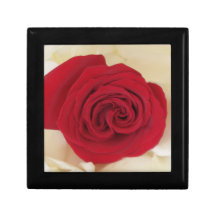 Stunning Red Rose Memory Keepsake Box