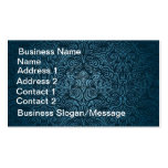 Stunning Vintage Blue Floral Business Card