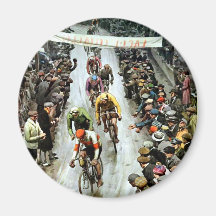 Stunning Vintage Cylcing Gift Fridge Magnets