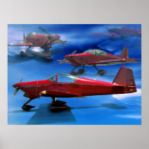 Stunt Plane Poster