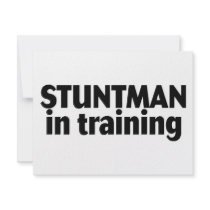 Stuntman In Training