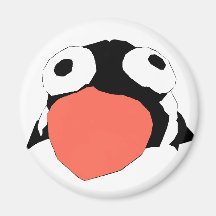 Stupid Penguin Magnet