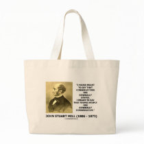 Stupid People Are Generally Conservative Quote Tote Bag