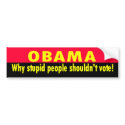 stupid people bumper stickers