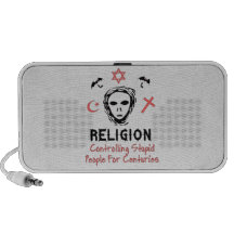 Stupid People Control Notebook Speaker
