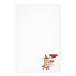 stupid pig dunce hog cartoon custom stationery