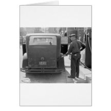 Sturgeon Bay Gas Station, 1940 Cards