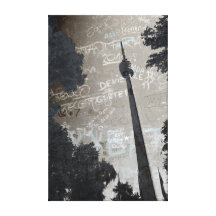 Stuttgart Fernsehturm Art Poster Leinwanddrucke