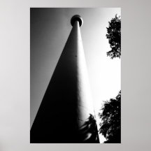 Stuttgart Fernsehturm Posterdruck