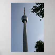Stuttgart Fernsehturm Posterdrucke