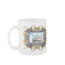 Stuttgart  Vintage Steamship Passenger Ship Mug