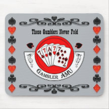 Style ancien de tapis de souris de joueur