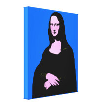Style d'art de bruit de Mona Lisa Impressions Sur Toile