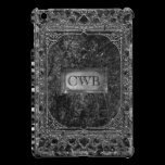 Style de livre de Goth d'ombre de Landshire vieux coques mini ipad