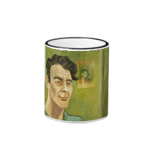 Style de Vincent van Gogh une tasse de portrait d'