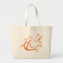 Style élégant de tatouage de coccinelle sac en toile