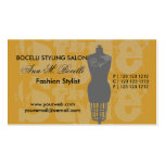 Style  Fashion Artist Goddess Stylist Business Card Template