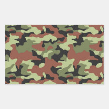style militaire sticker en rectangle