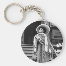 Stylin' Suffragette, 1908 Keychains