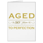 Stylish 90th Birthday Gifts Card