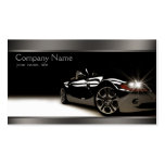 Stylish automotive business card